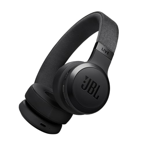 JBL Live 670NC Wireless Noise-Cancelling Headphones, 65H Battery, Foldable