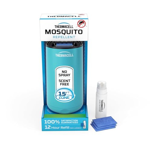 Thermacell Scent-Free Mosquito Repeller with 12-Hour Refill
