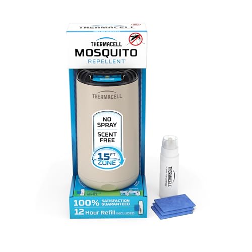 Thermacell Mosquito Repeller: Scent-Free, 12-Hour Patio Protection