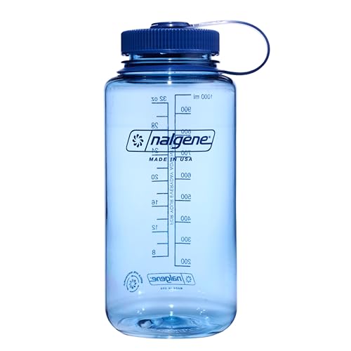 Nalgene 32 OZ BPA-Free Shatterproof Water Bottle, Baby Blue