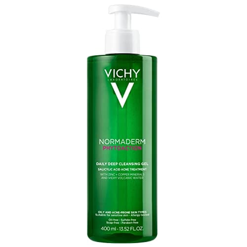 VICHY Normaderm Acne Face Wash, Salicylic Acid, Oil-Free Cleanser
