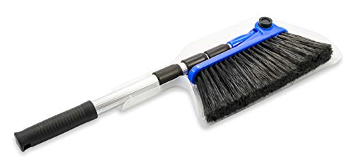 Camco Adjustable Broom & Dustpan – Portable, 24-52 Inches