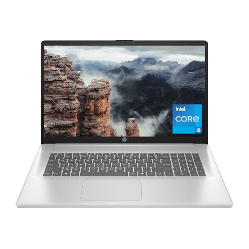 HP 17.3″ Laptop, i5, 16GB RAM, 512GB SSD, Silver