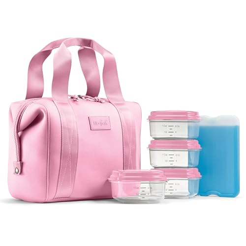 Fit & Fresh Insulated Women’s Lunch Bag, Pink, Machine Washable