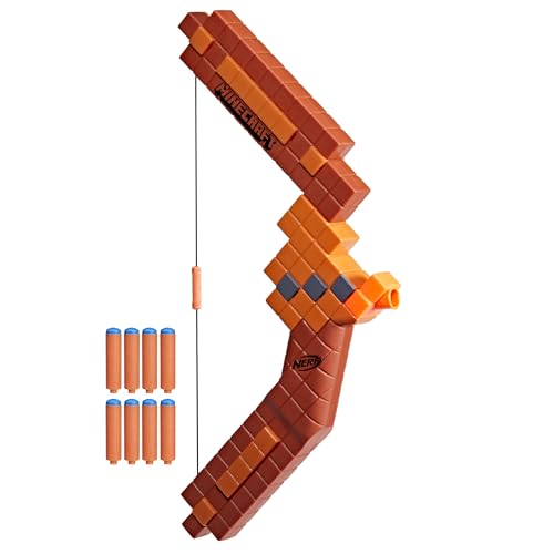 Nerf Minecraft Dart Blaster Bow, Ages 8+
