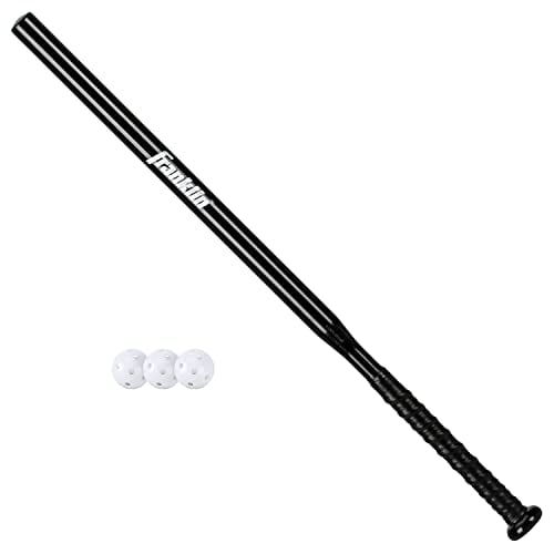 Franklin Sports 30″ MLB Training Bat + Balls Set