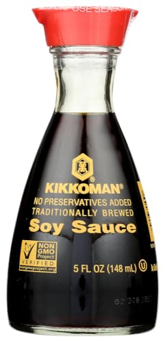 Kikkoman Soy Sauce Dispenser, 5 Fl Oz, 2-Pack