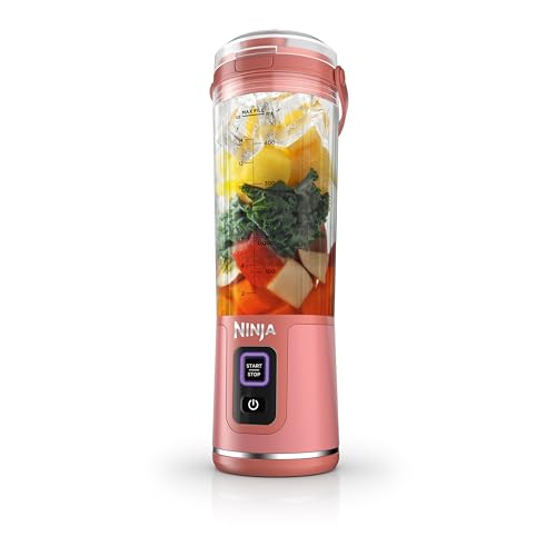 Ninja Blast Cordless Portable Blender, 18oz, USB-C, Red Clay