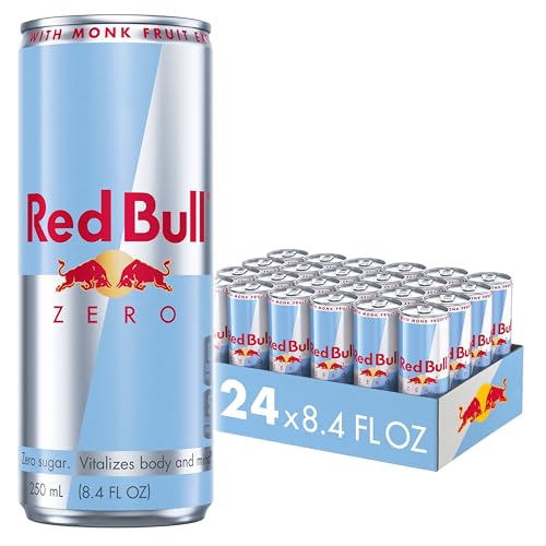 Red Bull Zero Energy Drink, 8.4 oz., Case of 24