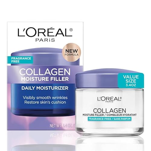 L’Oreal Collagen Moisture Filler Anti-Aging Face Cream 3.4 Oz