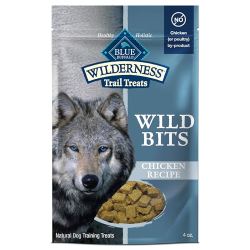 Blue Buffalo Wilderness Chicken Dog Training Treats, 4 oz.