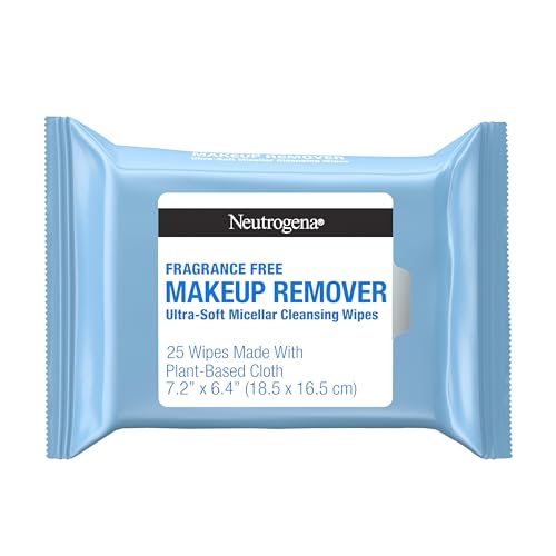 Neutrogena Fragrance-Free Makeup Remover Wipes, 25 ct