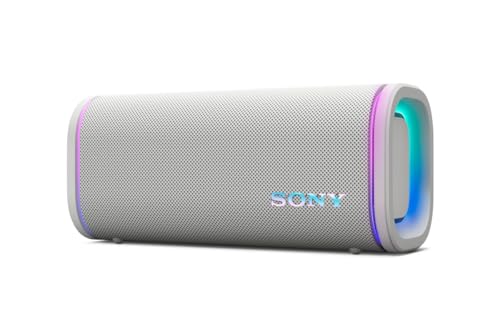 Sony ULT Field 5 Waterproof Bluetooth Speaker, 25hr Battery, Off White