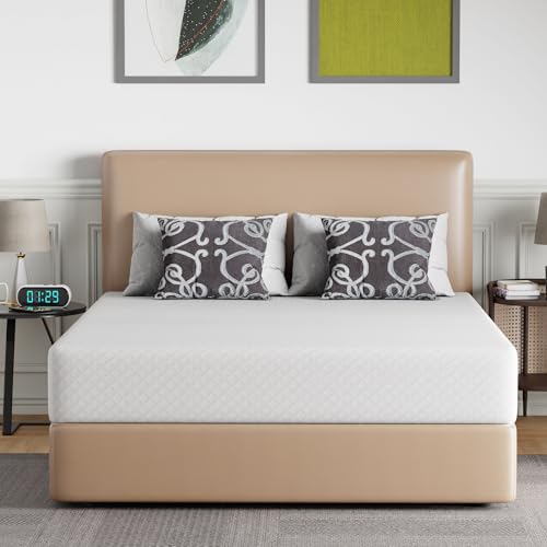 10″ Queen Gel Memory Foam Mattress, Medium Firm, CertiPUR-US