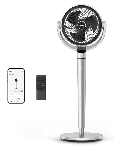 Dreo 43” Quiet Oscillating Fan with Smart Control & Alexa
