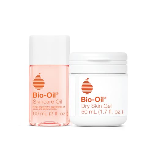 Bio-Oil Skincare Travel Set: Oil & Gel for Scars