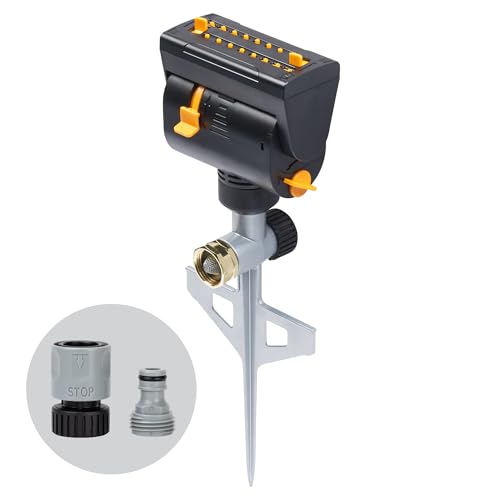 Melnor MiniMax Turbo Oscillating Sprinkler, 4000 sq. ft., Adjustable