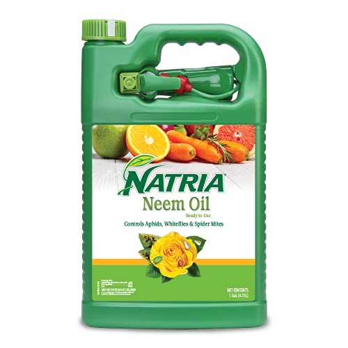 NATRIA Neem Oil Plant Spray, Ready-to-Use, 1 Gal