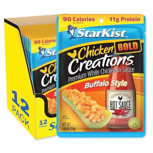 StarKist BOLD Buffalo Chicken, 2.6 oz (12 Pack)