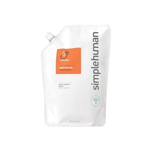simplehuman Citrus Blossom Dish Soap Refill, 34oz