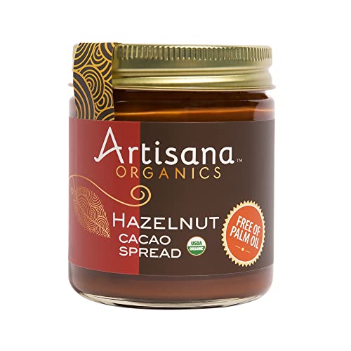 Artisana Organics Hazelnut Cacao Spread, 8 oz, No Palm Oil