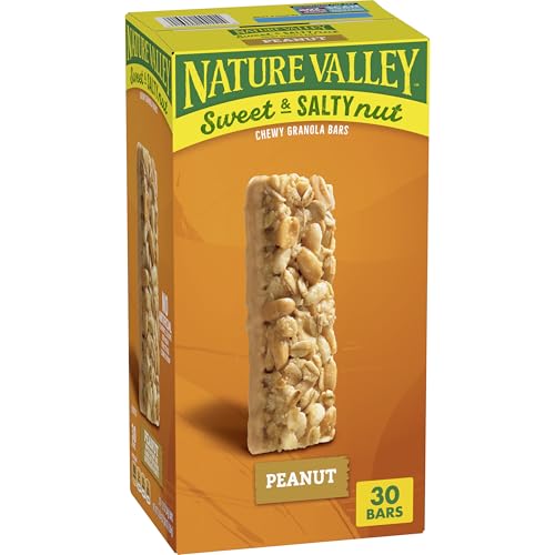 Nature Valley Sweet & Salty Peanut Granola Bars, 30 Pack