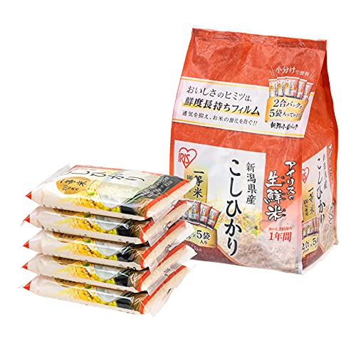 IRIS Japanese Short Grain Sushi Rice, Koshihikari, 3.3 lb (5-Pack)