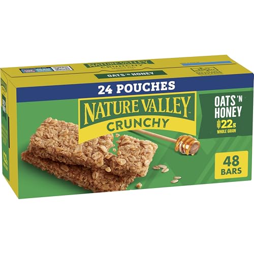 Nature Valley Oats ‘n Honey Granola Bars, 48 Count