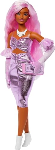 Barbie Deluxe Doll: Pink Outfit & Accessories Set