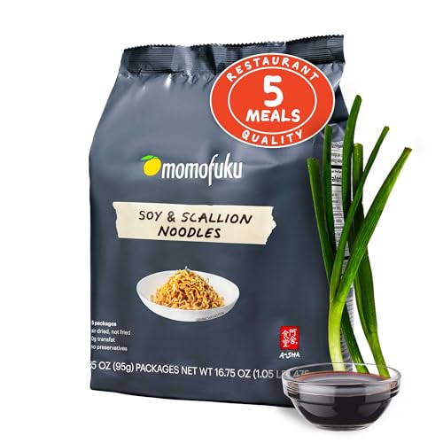 Momofuku Soy & Scallion Vegan Ramen, 5 Pack