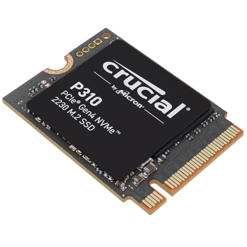 Crucial P310 1TB PCIe Gen4 NVMe SSD – 7,100 MB/s