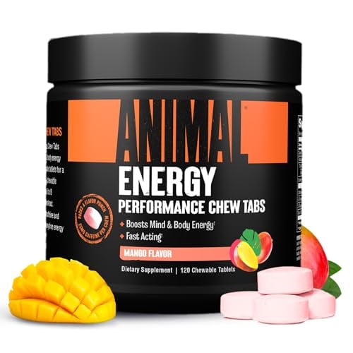 Animal Energy Chews – Mango Flavor with Caffeine and Nootropics