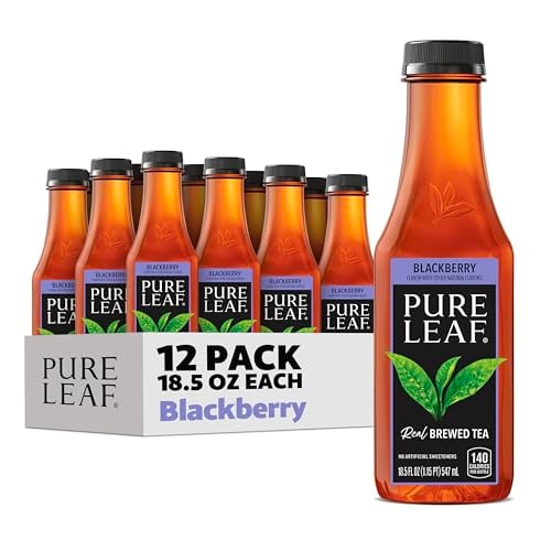Pure Leaf Blackberry Iced Tea, 18.5 Oz, 12 Pack