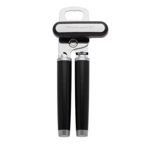 KitchenAid Black Can & Bottle Opener with Ergonomic Handles