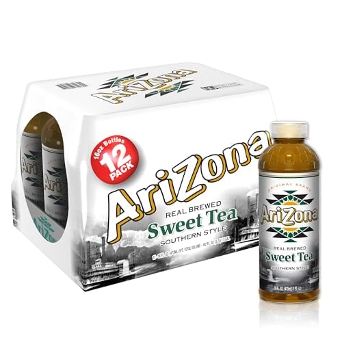 AriZona Sweet Tea, Southern Style, 16oz, Pack of 12