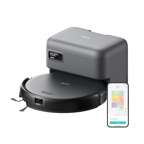 eufy C10 Robot Vacuum: Self-Empty, LiDAR, Slim, Pet Friendly