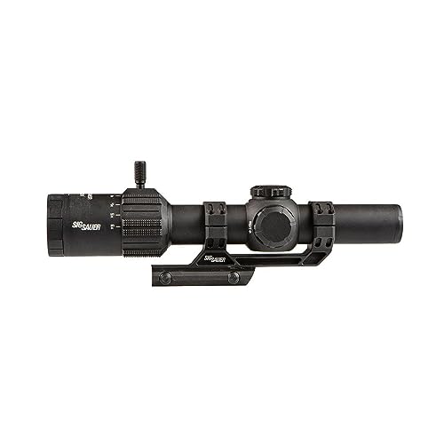 SIG SAUER Tango-MSR 1-6X24mm Waterproof Tactical Rifle Scope, Black