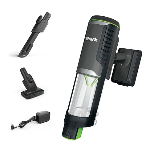 Shark PowerBoost Cordless Handheld Vacuum, 40 Min Runtime, Charcoal