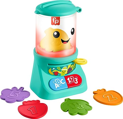 Fisher-Price Laugh & Learn Smoothie Maker Toy with Music