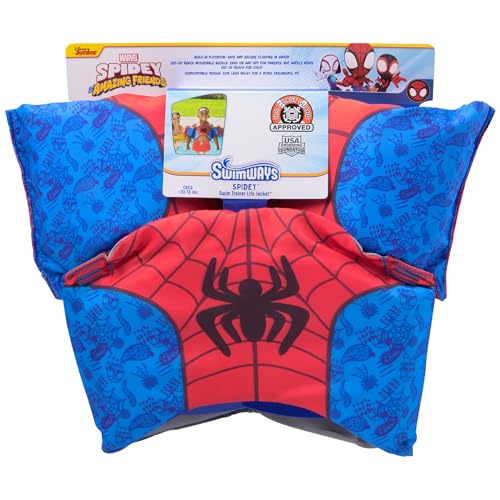 Marvel Spidey Swim Trainer, USCG Approved Kids Vest