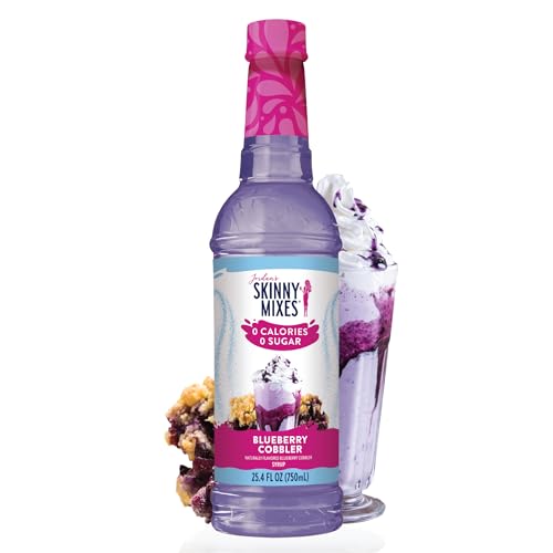 Jordan’s Skinny Blueberry Cobbler Sugar-Free Syrup, 25.4 Fl Oz