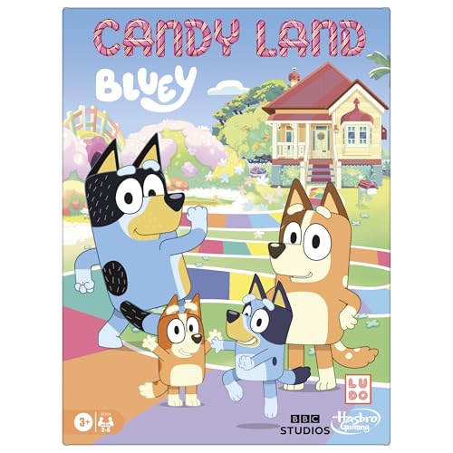 Hasbro Candy Land Bluey Edition Board Game, Ages 3+