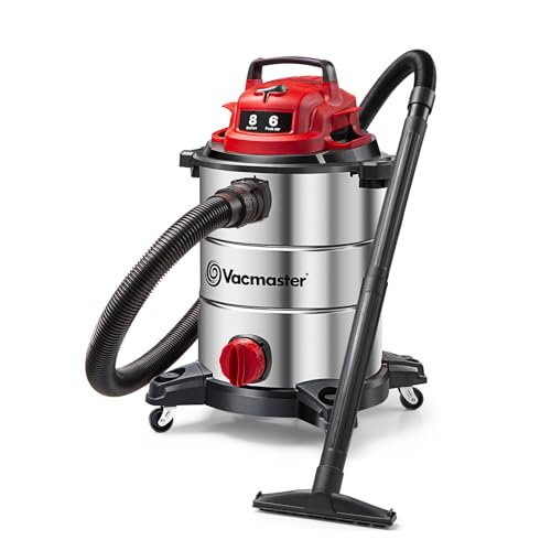 Vacmaster VOC812SF 8-Gallon Stainless Steel Wet/Dry Vacuum
