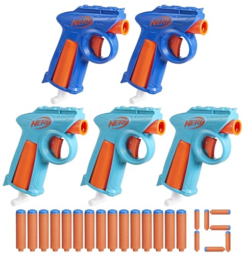 Nerf N Series Party Pack: 5 Blasters, 15 Darts, Ages 8+