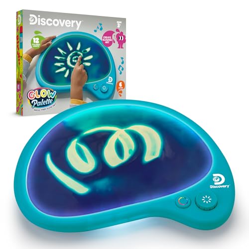 Discovery™ Glow Palette: Light-Up Art Pad with 12 Colors & Music