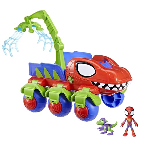 Spidey’s Dino-Webs Crawler Playset with Spider-Man & Goblin Figures