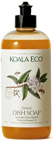 Koala Eco Natural Dish Soap with Lemon Myrtle & Mandarin 16oz