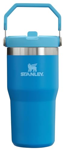 Stanley IceFlow 20 oz Insulated Tumbler with Straw, Azure