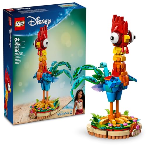 LEGO Disney Moana & Heihei Building Toy for Kids 9+