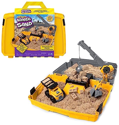 Kinetic Sand Construction Set with Toy Truck & 2lbs Sand